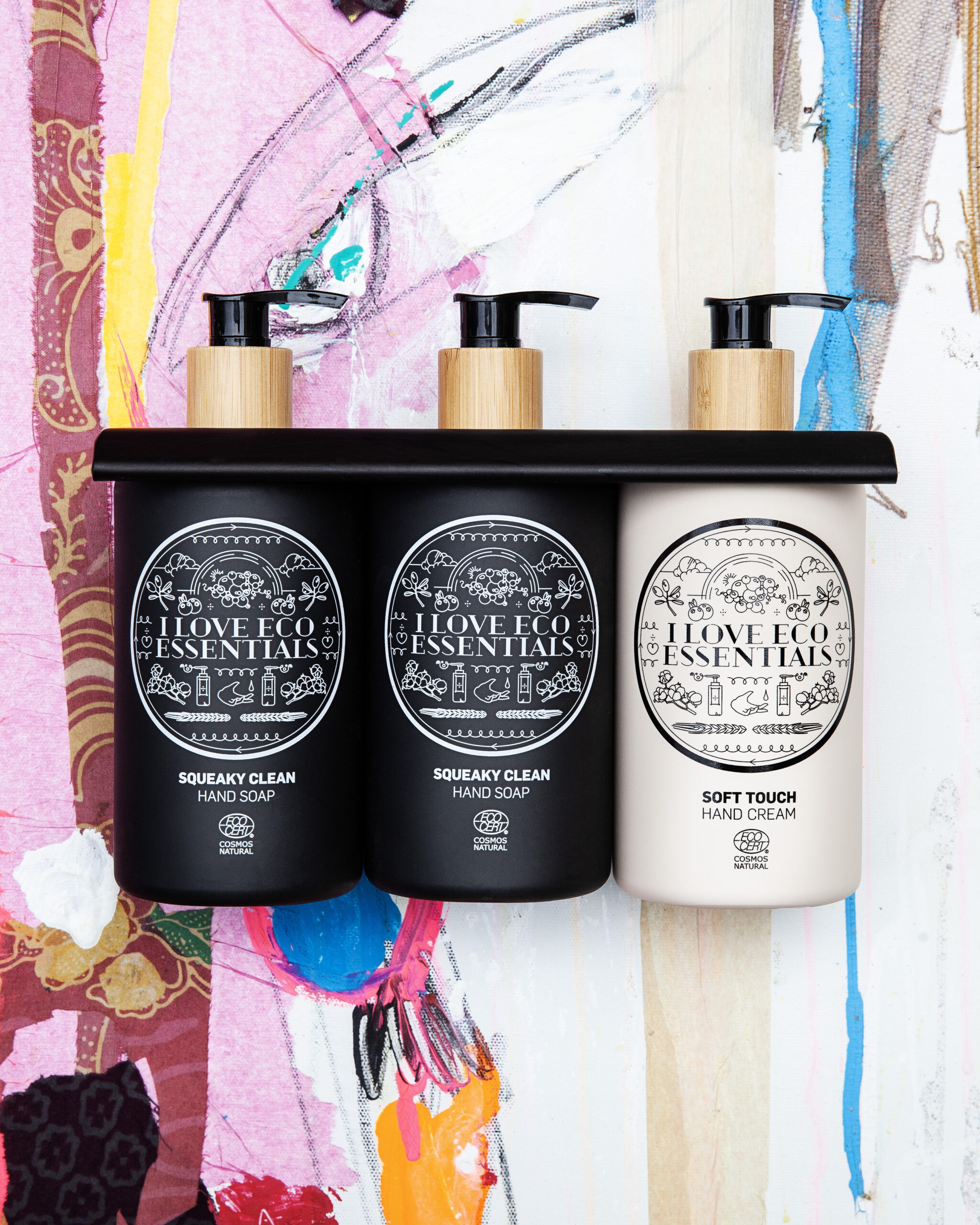 MATTE BLACK HOLDER 'for three products'