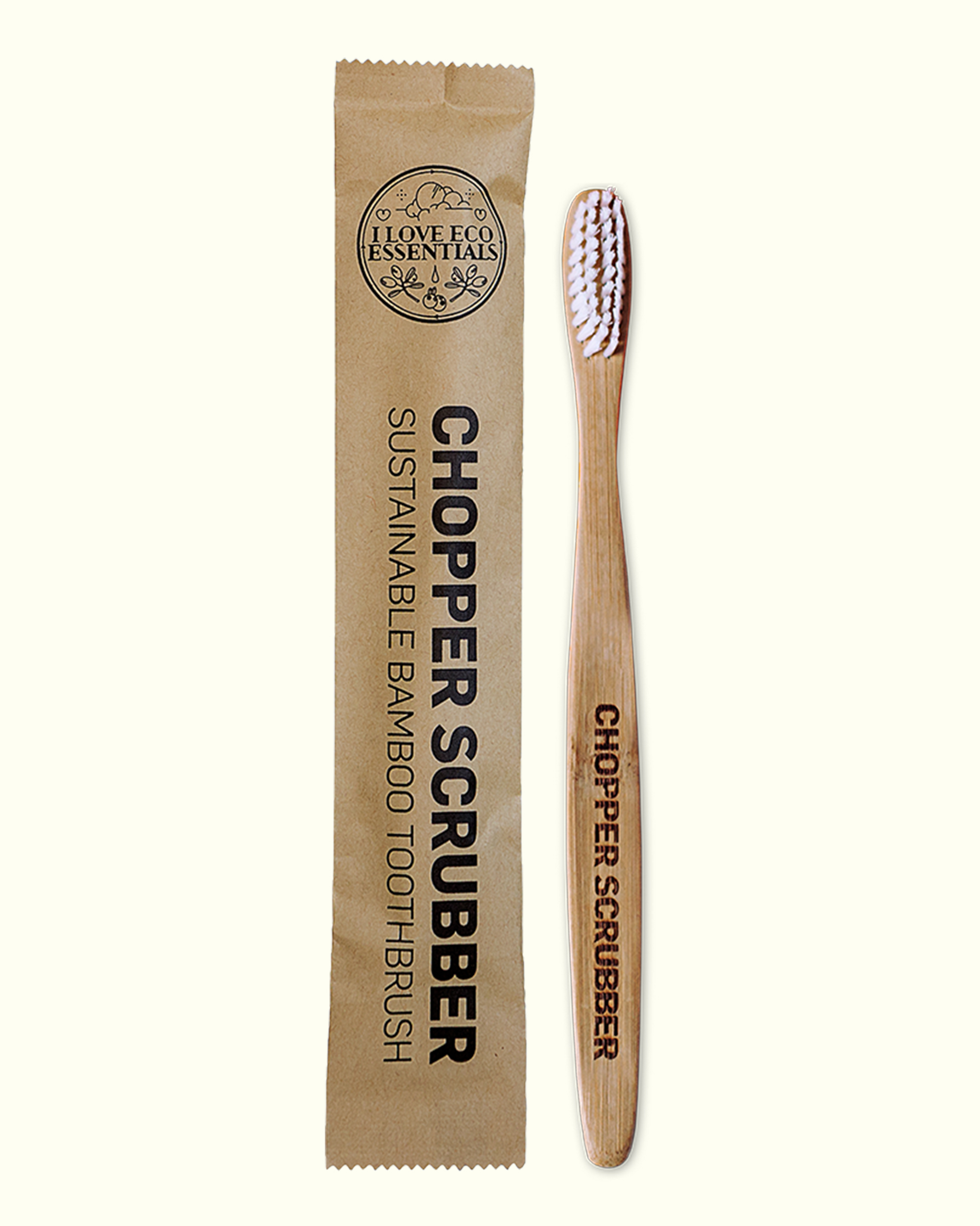 SUSTAINABLE TOOTHBRUSH 'chopper scrubber'